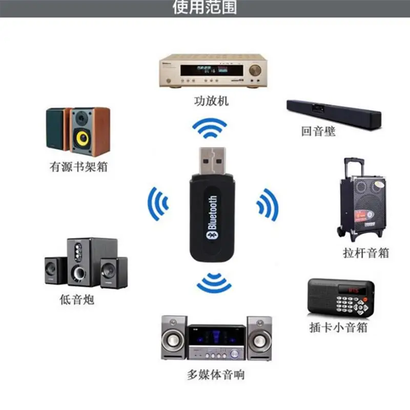 Bluetooth Adapter Bluetooth Audio Receiver Audio Adapter PIXLINK Blue Tooth Stereo Music receiver