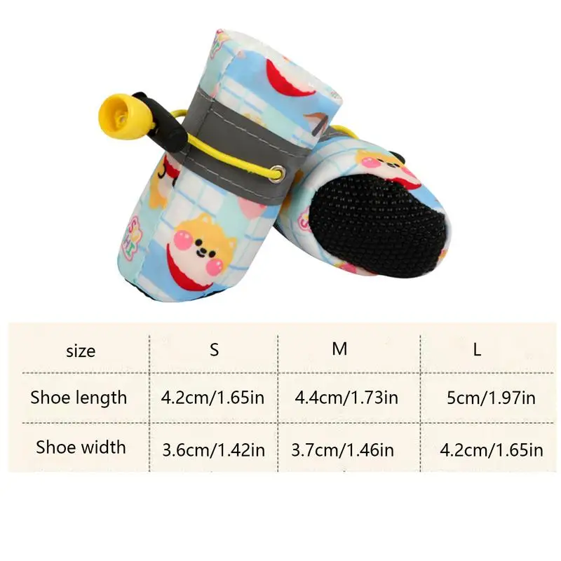 Lightweight Dog Booties for Winter Outdoor Protection