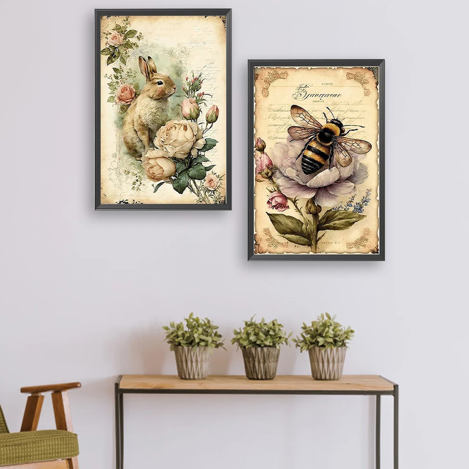 DIY Oil Painting Kit Animal Canvas Art