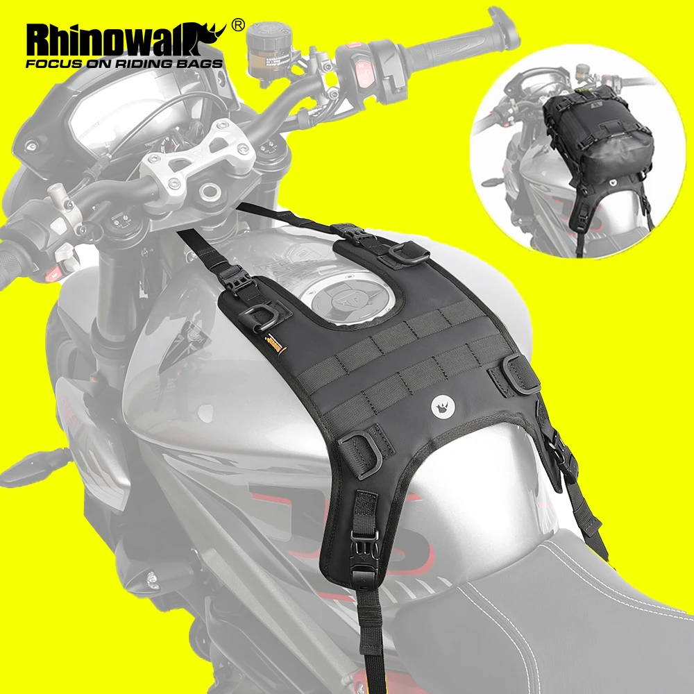 RhinowalkMotorcycleTankBagBasePortableMotorcrossFrontBagMount