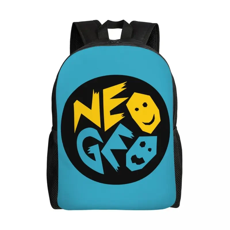 

Customized Neogeo Arcade Backpack for Women Men Waterproof School College Bag Print Bookbag