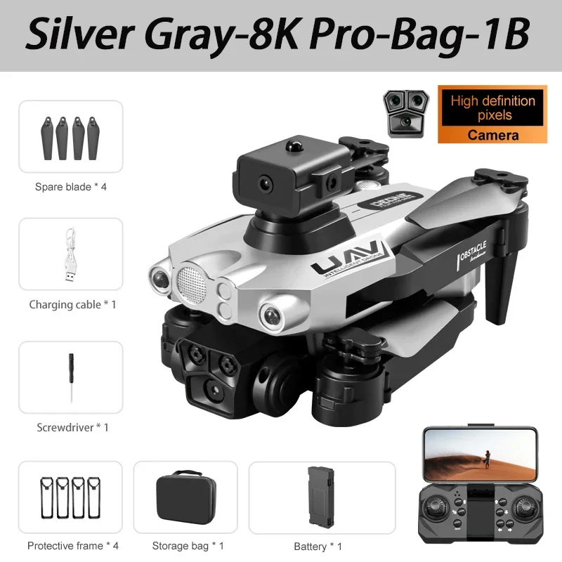 Silver 8K Pro Bag 1B