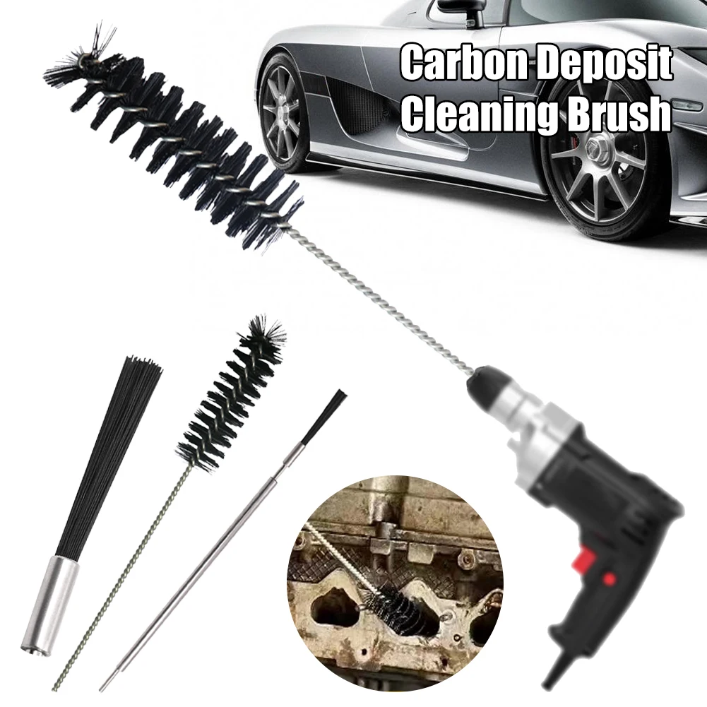 

1/3/5Pcs Car Cleaning Brush Automobile Engine Air Inlet Carbon Deposit Cleaning Tool For Air Door Combustion Chamber Cylinder