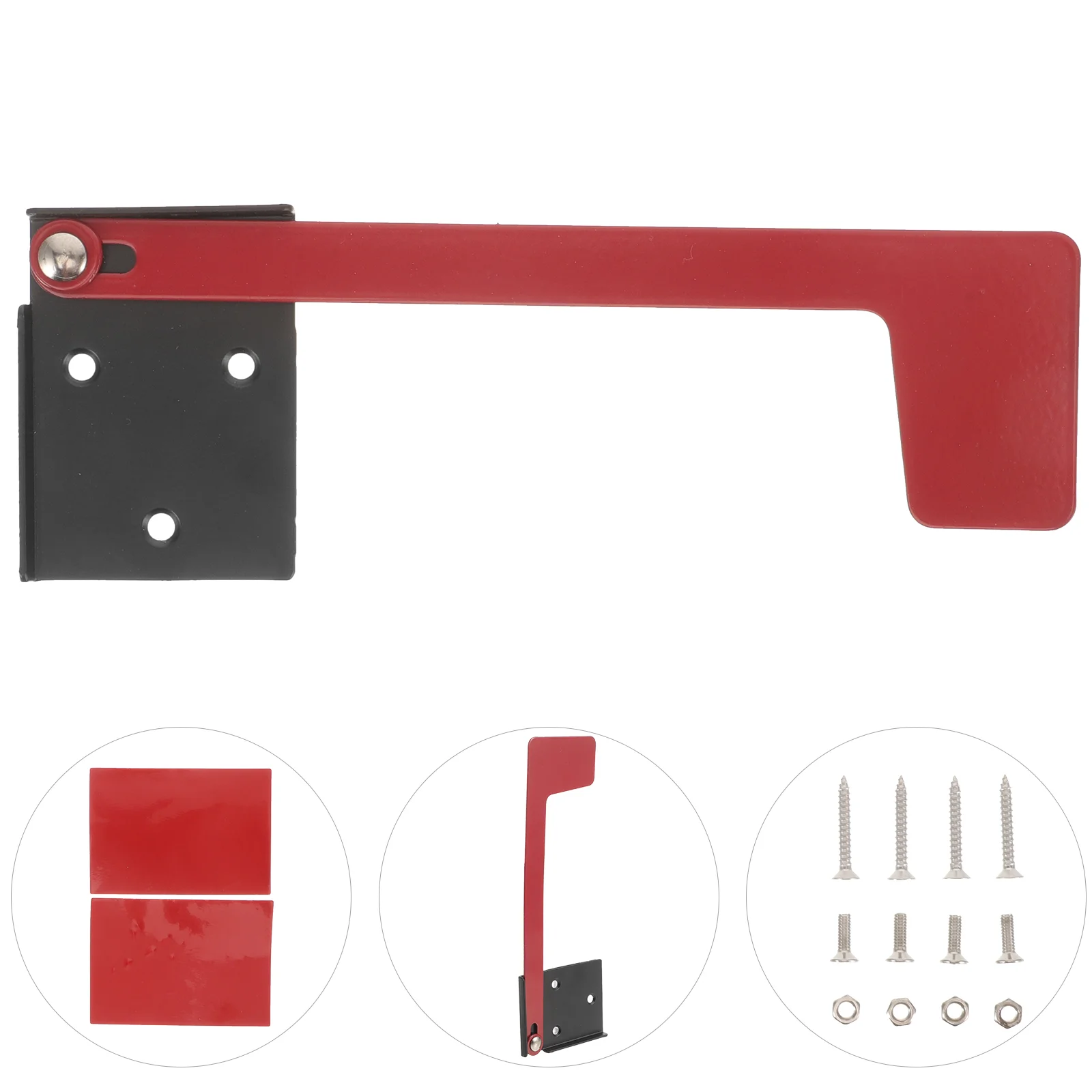 

Universal Away Professional Mailbox Flag Replacement Kit Sticky for Outdoor Adhesive Red