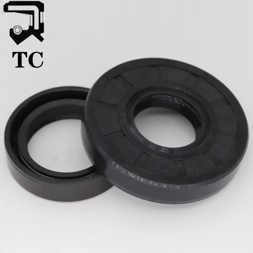 TC TG4 20, 21, 22, 23, 24, 25, 26, 27, 28, 29mm ID 블랙 니트릴 고무 NBR 그루브 립 용수철 개스킷 링, 방사형 샤프트 스켈레톤 오일 도장