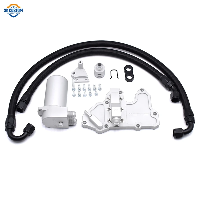 Sk Custom Cnc Alluminio Ea888 Gen 3 Tanica Di Raccolta Dell'Olio Per Serbatoio Golf7 Gti Mk6 S3 S4