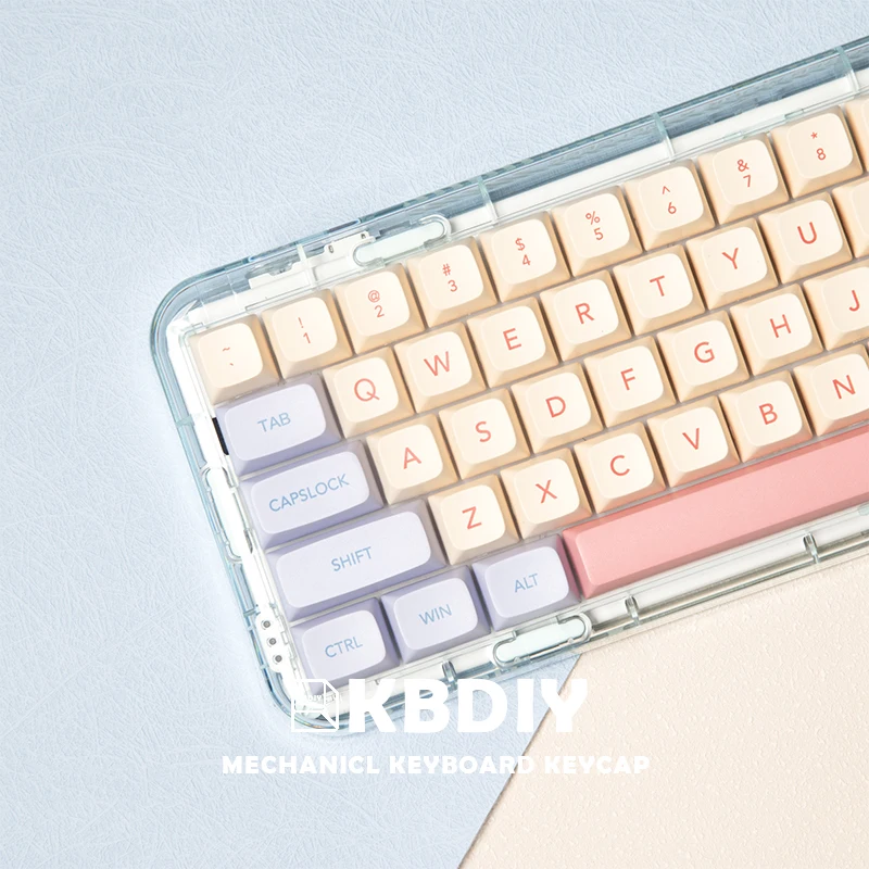 KBDiy 132 клавиш/комплект XDA профиль PBT колпачки для механической клавиатуры Сделай