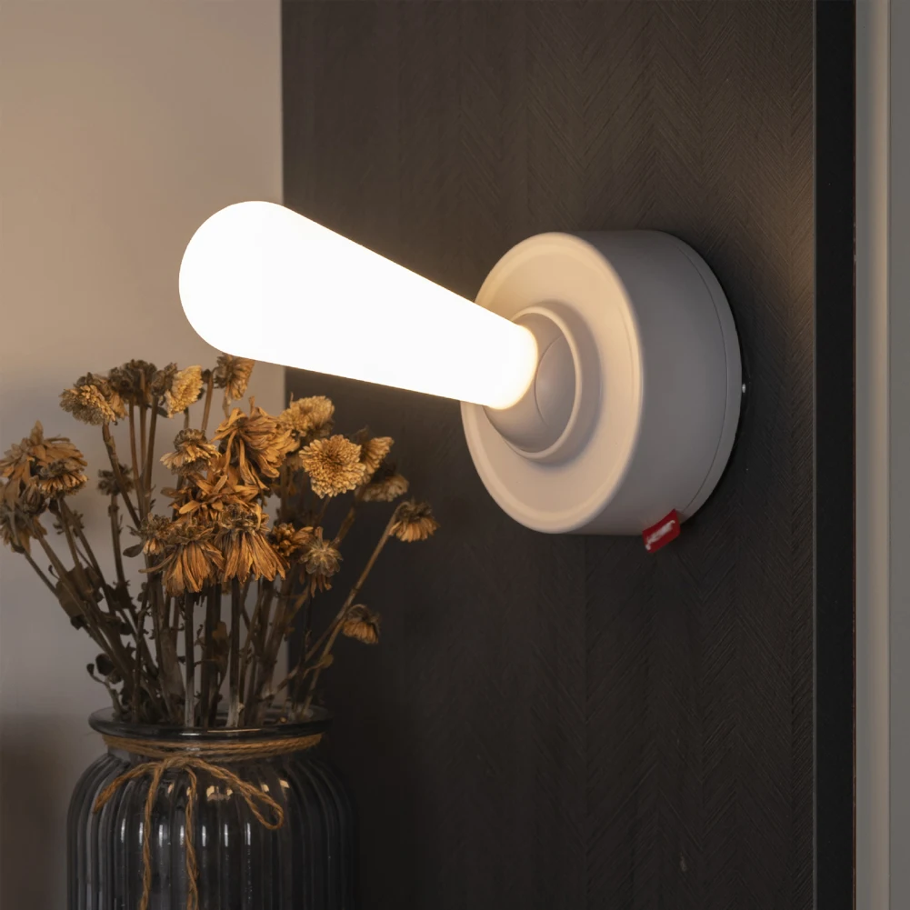 

Night Light With Toggle Rocker,Rechargeable,Button,USB Charging Bedside Lamp For Bedroom Nightstand Living Room Nursery