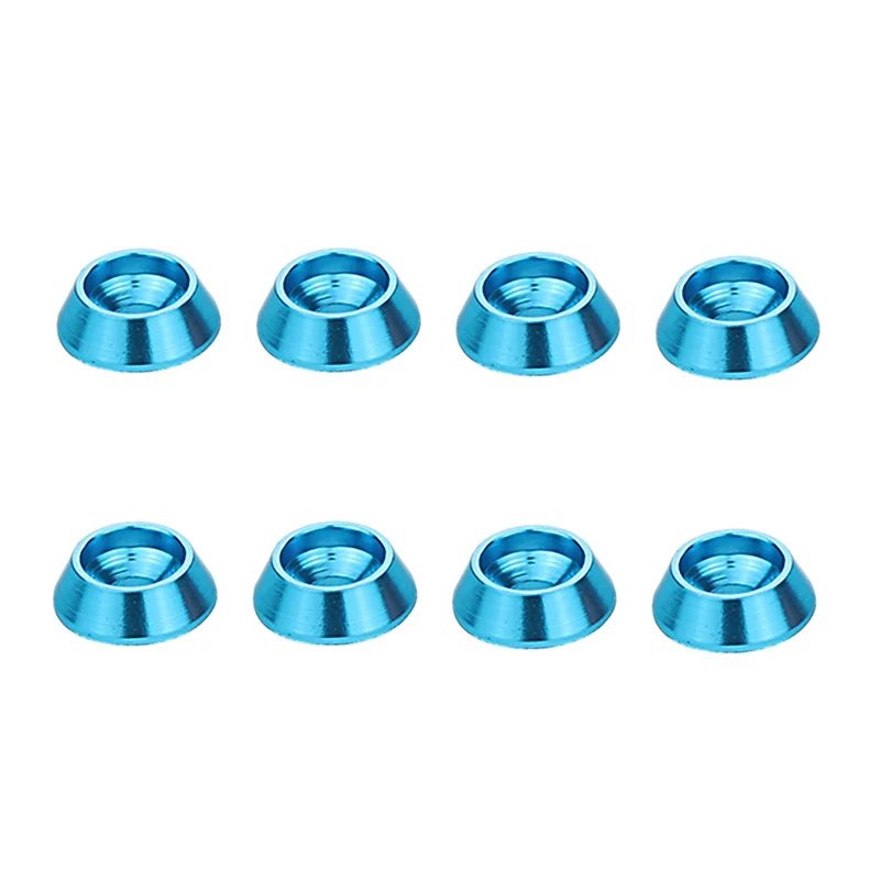 

8Pcs RC Car Metal Screw Gasket Kit Connecting Rod Screw Gasket Shim Washer For WPL C14 C24 C34 C44 MN D90 D91 D99S