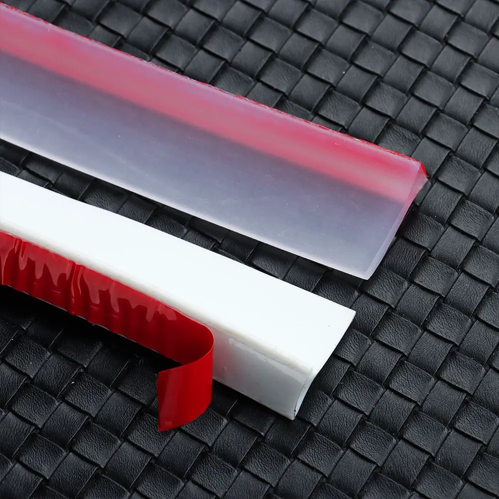 Shower Water Stopper Shower Water Barrier Water Barrier Strip Silicone Bathroom Non-Slip Self-Adhesive