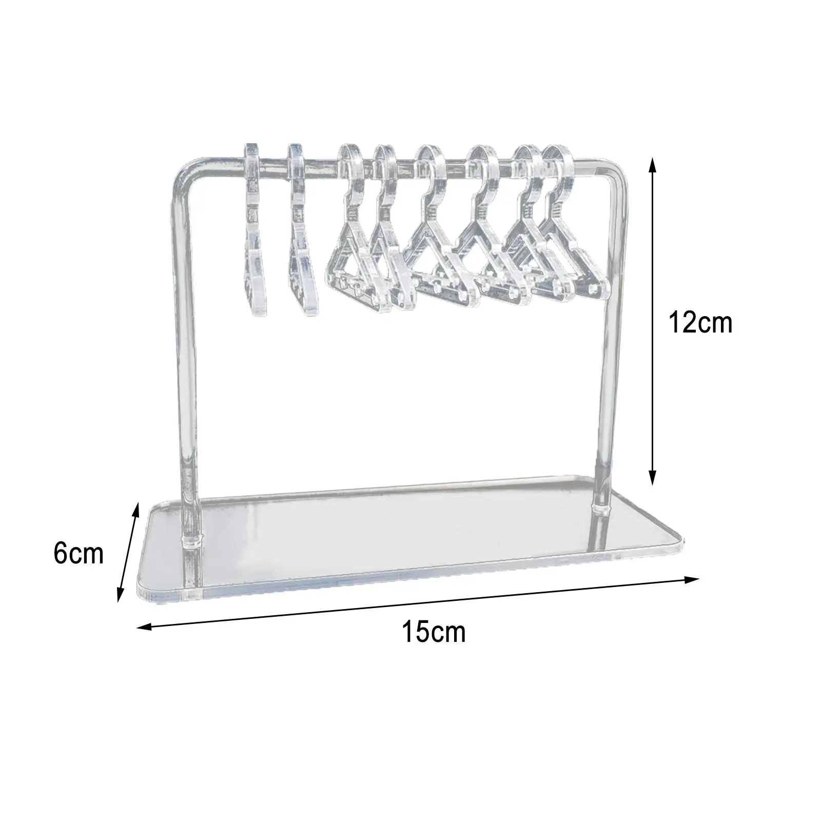 

Clear Acrylic Earring Display Stand Ear Studs Organizer Earring Holder Hanging Jewelry Shelf Rack Ear Studs Holder Shopping Mall