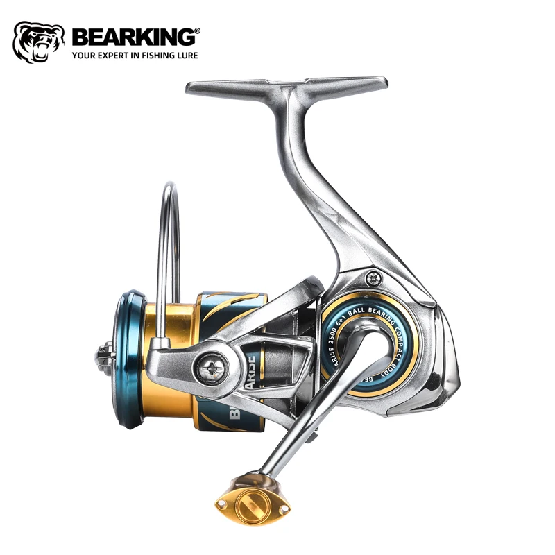 BEARKING Spinning Fishing Reel Stainless Steel Bearing 5.1:1 Gear Ratio 20KG Max Drag Power System