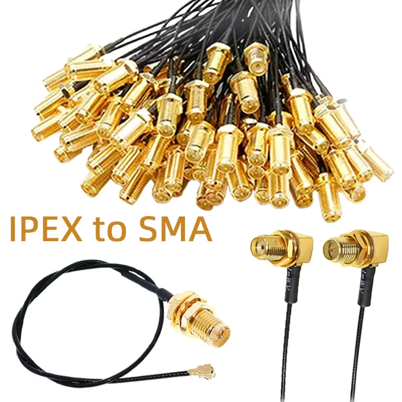 Enhanced WiFi Antenna Extension Cable with SMA Female Connector
