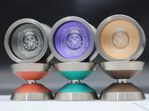 Yoyo-Tour CNC en alliage d'aluminium pour enfants, édition en métal  magique, l'autorisation, 3, 5A, jeu réactif, haute vitesse, cadeau -  AliExpress