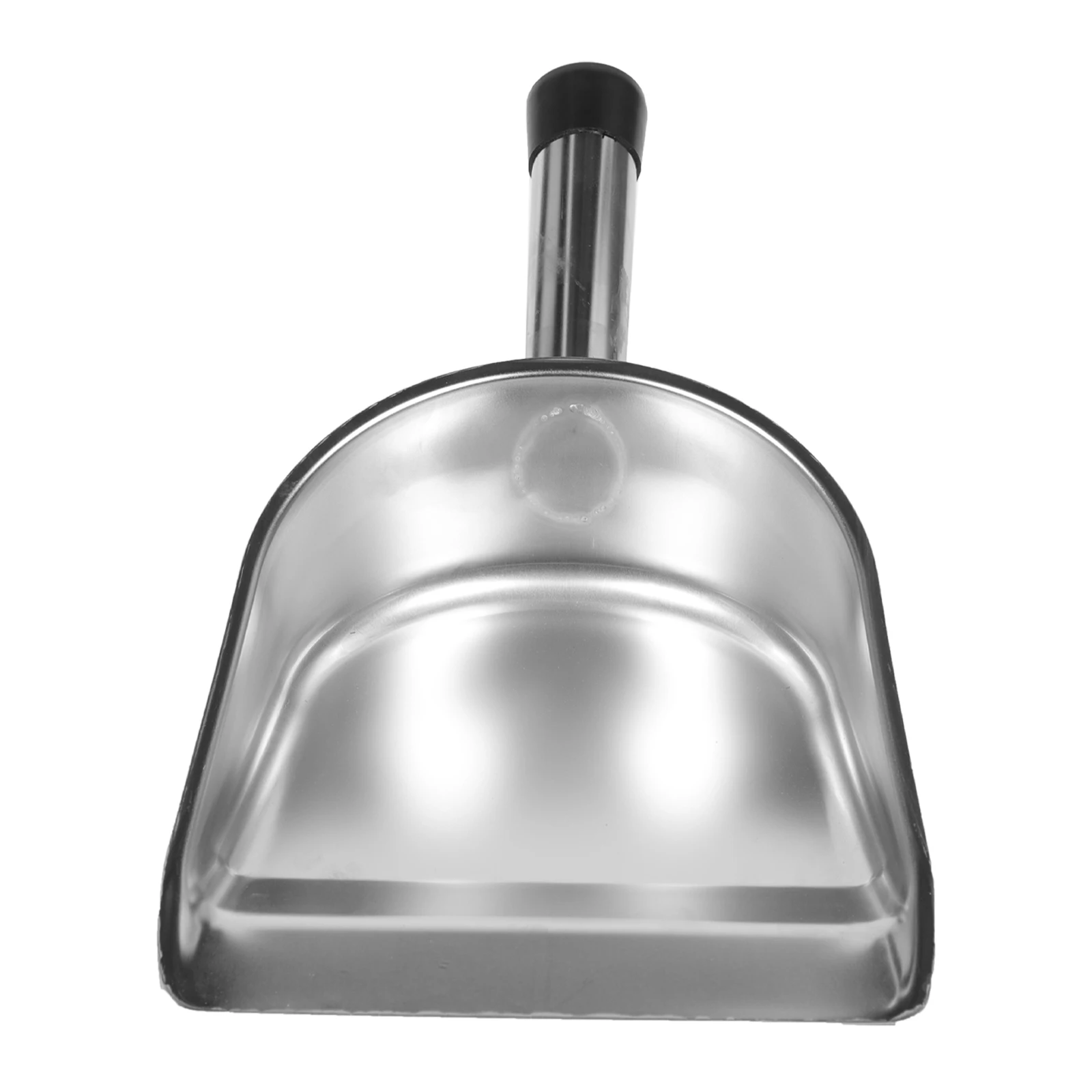Stainless Steel Thickened Dustpan Handheld Garbage Home Cleaning Tools Metal Kitchen Practical Sturdy Multipurpose 2