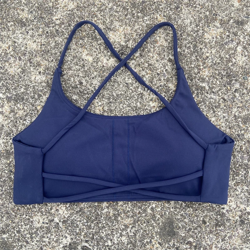 Women's Sexy Cross Strap High-Impact Sports Bra
