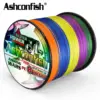 Ashconfish 8 Strands Braided Fishing Line 8 thread cord fishing rope 1000M 8 Braid PE Multifilament Fishing Line Winter  6-300LB 2