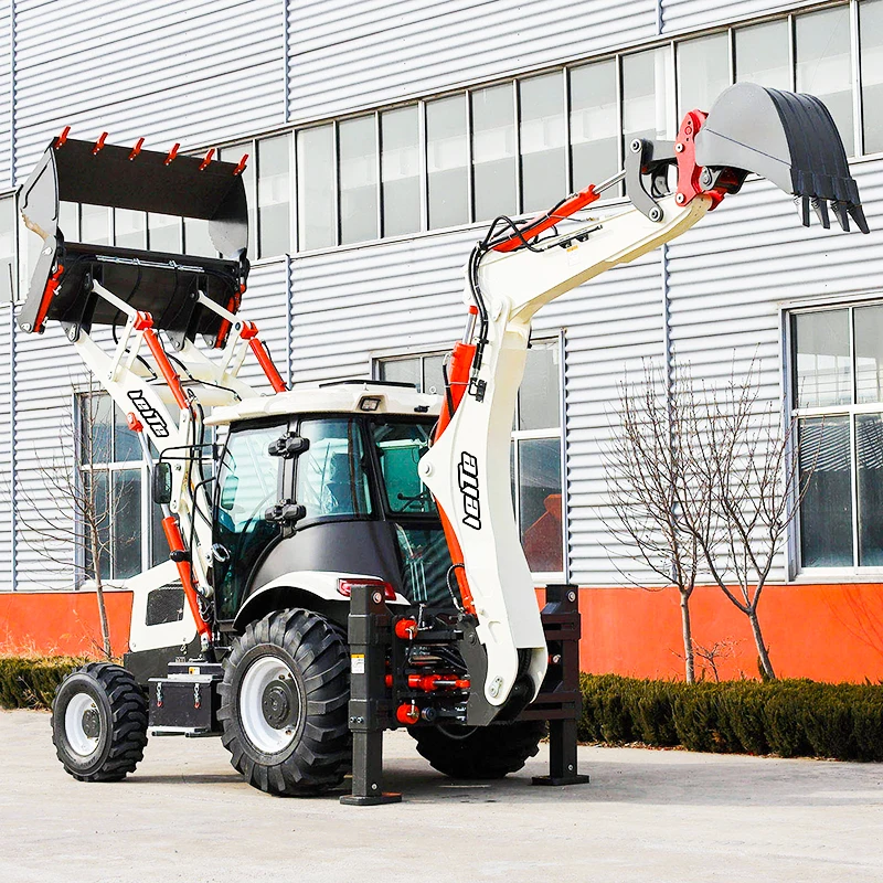 HotsaleMiniTractorBackhoeLoaderCheapestsmallBackhoeLoader4x4