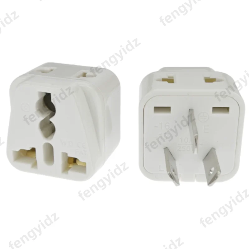 1pcs Australia Travel Adapter Universal 2 In 1 USA US UK KR Swiss EU to AU Plug Adapter Type I New Zealand Grounded Plug Socket