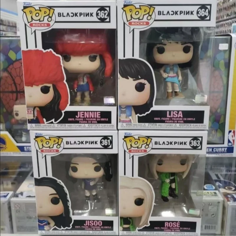 BLACKPINK FUNKO POP 全員 Funko Pop Blackpink Rose Jennie Lisa Korean Girl Group Vinyl