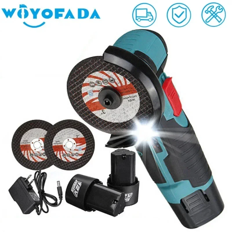 BOSCH Mini Cordless Angle Grinder GWS 12V -76 Rechargeable Metal Plastic  Wood Cutting Machine Household Woodworking Power Tools - AliExpress