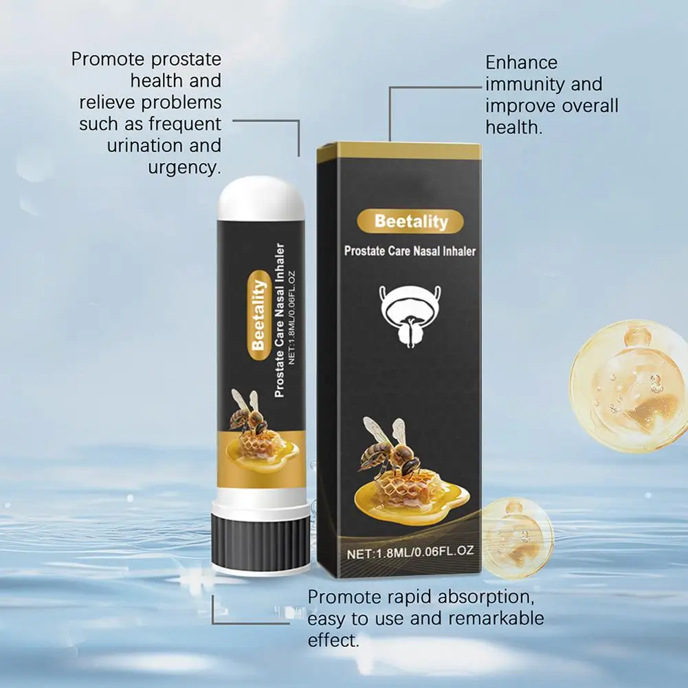 Prostate Health Nasal Inhaler Anti-inflammation Relieve Pain Soothing Care nasal inhaler