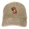Washed Men's Baseball Cap With Barrel Trucker Snapback Caps Dad Hat Donkey Kong Game Golf Hats 1
