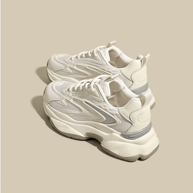 2022 New Sport Woman Sneakers Thick Bottom Ins Shoes for Women Fashion Sneakers Cool Vacation Casual Loafers Ladies Footwear