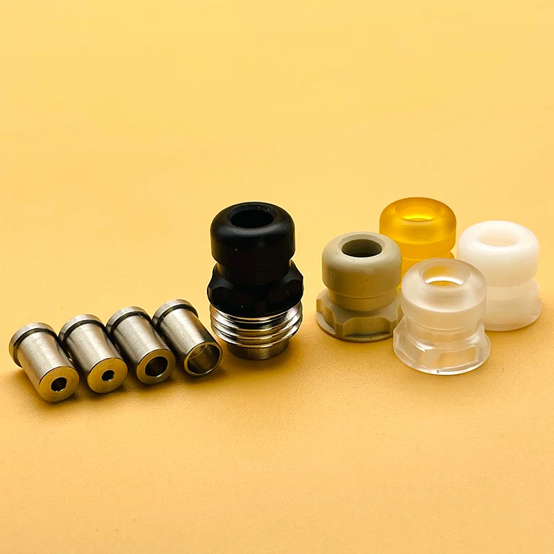 

DSX Mission XV Booster Style Drip Tip for SXK BB / Billet Box Mod Mouthpiece 316SS POM PC PEEK PEI E-Cig Accessories