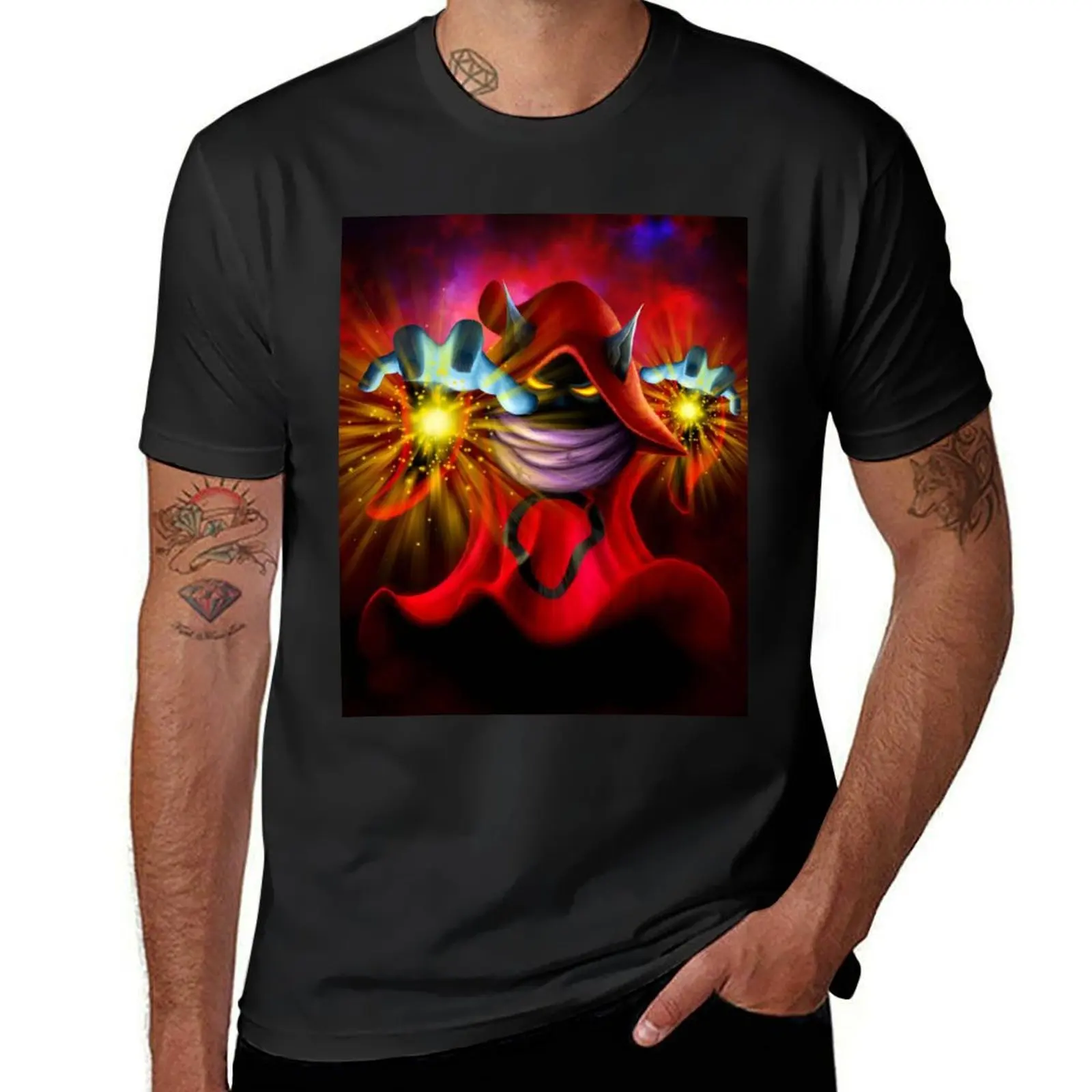 Orko Power T-Shirt Kawaii Clothes Plain Men Clothes