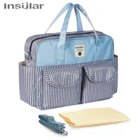 Fashion Print Diaper Tote Bag Baby Organizer Large Capacity Baby Nappy Bags for Mom Multifunction Travel Stroller Bag Baby Stuff 1