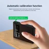 Gloss Meter 60° Glossmeter 1-200Gu, with LCD Digital Backlit and Auto Calibration for Glass Stone Tile Car USB Charging 5