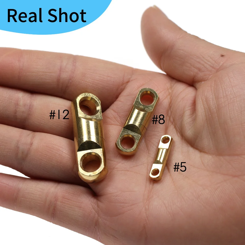 5/3pcs Size 4#-12# Heavy Duty Ball Bearing Swivels Big Game Saltwater Fishing Rigs Connector for Tuna Shark Boat Fishing