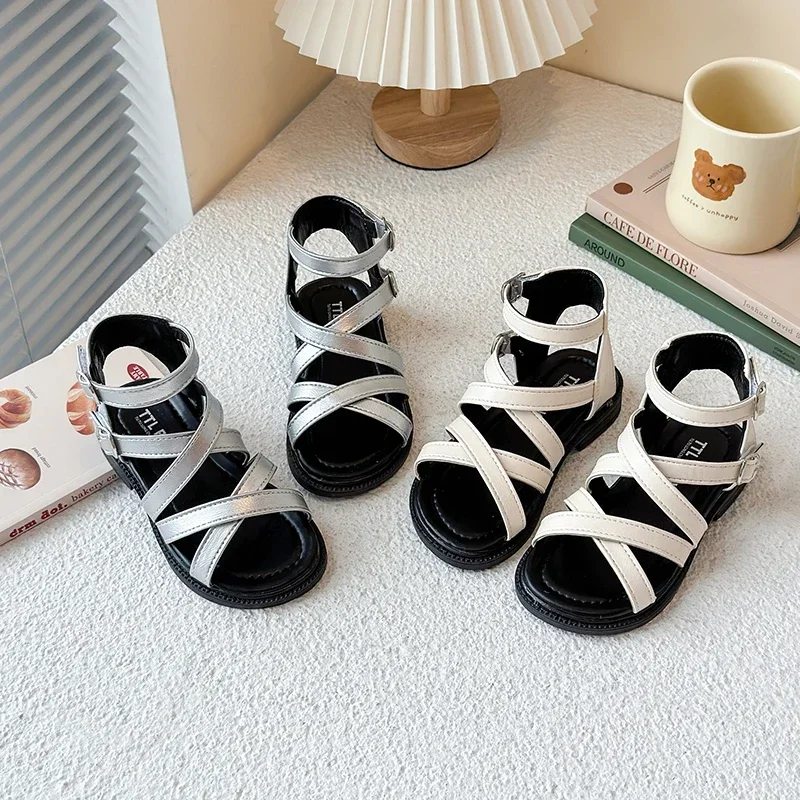 Girls Soft Sole Sandals Non Slip Kids Summer Shoes