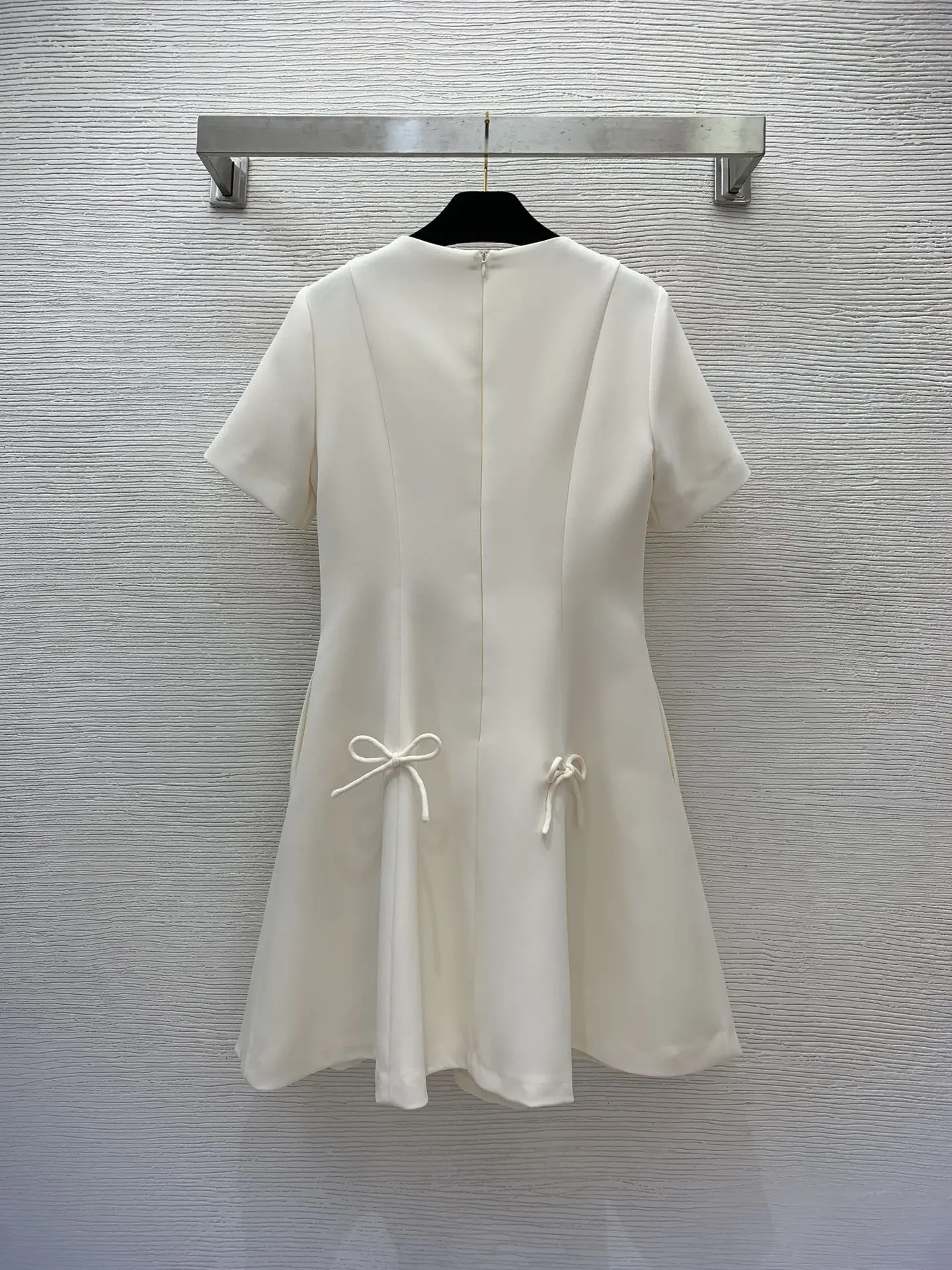 

2023 New Summer Style Round Neck White Dress