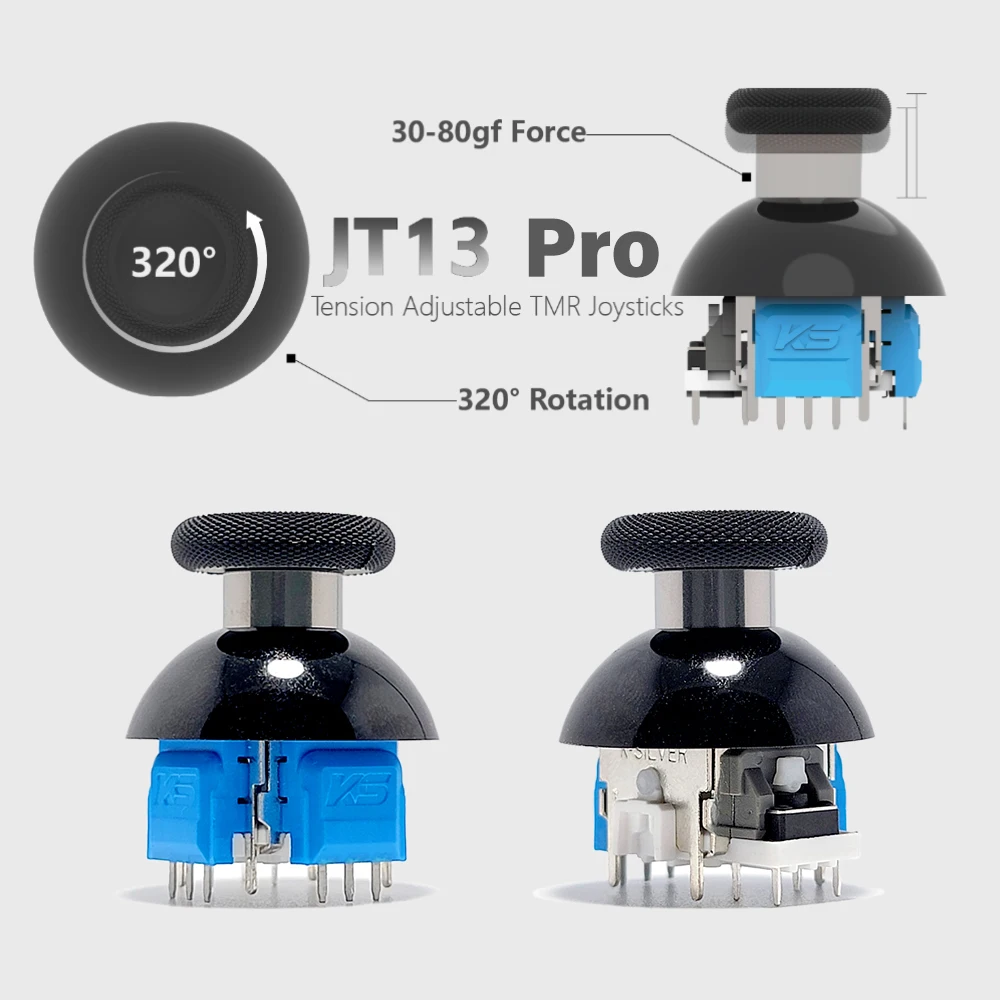 K-실버 JT13 프로 JT13-009 320 °   PS4, PS5, 스위치 프로, Xb..