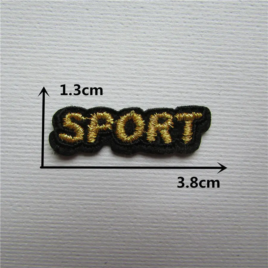 Hot sale Letter Patch YES star Iron Patches For Clothing