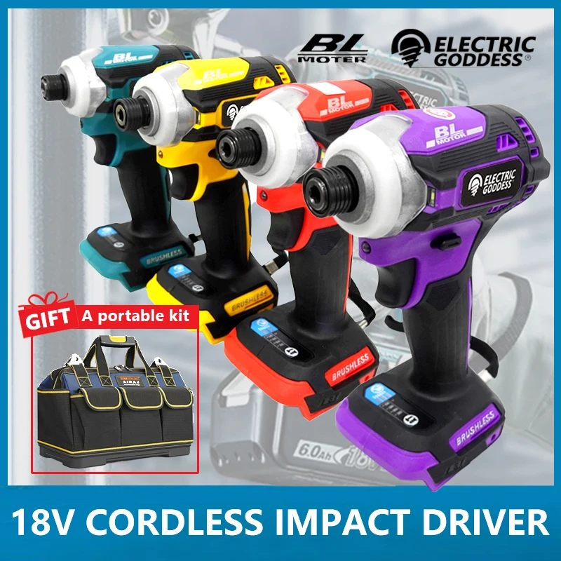 DTD171 드라이버 별렌치 세트 Impact Driver 전동드릴 18V BL Motor Bare Tool Unit BRUSHLESS Impact Driver 18V Cordless Home DIY Without Battery 12volt no idle battery driven truck tractor bunk air conditioner systems electric apu unit for parking dl 2000f1