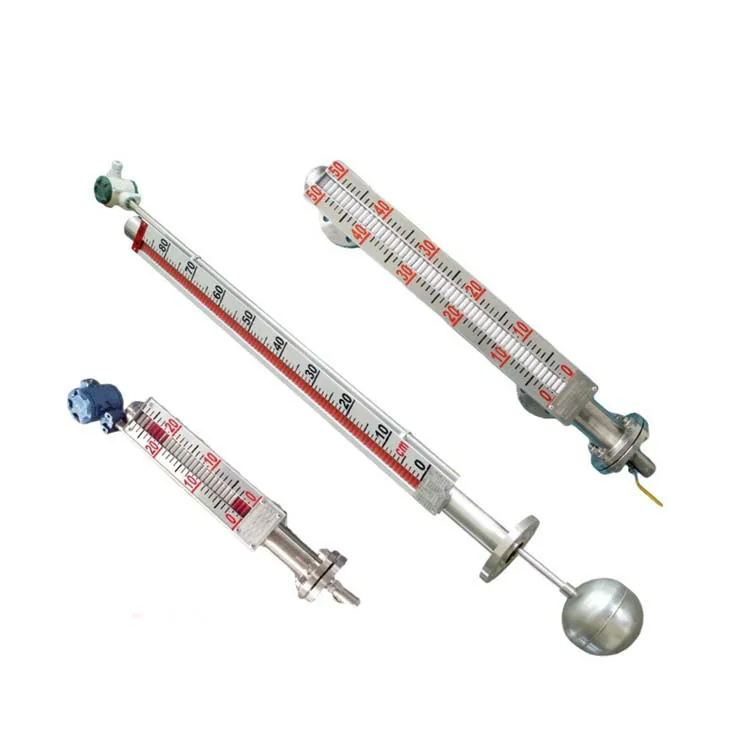 

Magnetic Float Flap Glass Tube Type Water Oil Fuel Tank level gauge