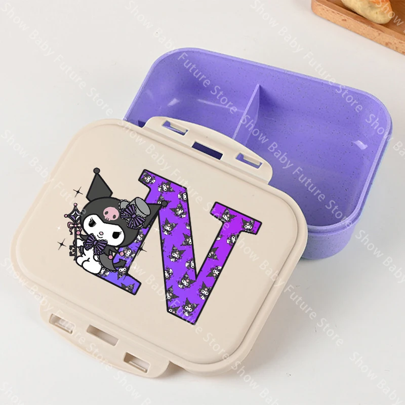 Large Insulated Cartoon Bento Lunch Box for Kids - Cute & Portable