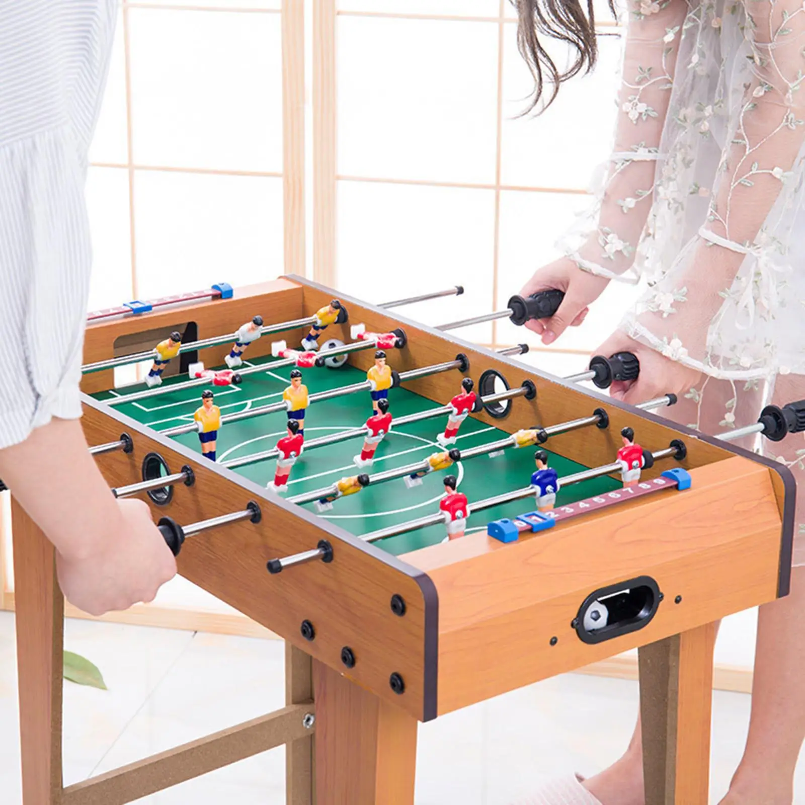 Wooden Foosball Table Sports Tabletop Football Soccer Game for Outdoor Wooden Foosball Table Sports Tabletop Football Soccer Game for Outdoor
