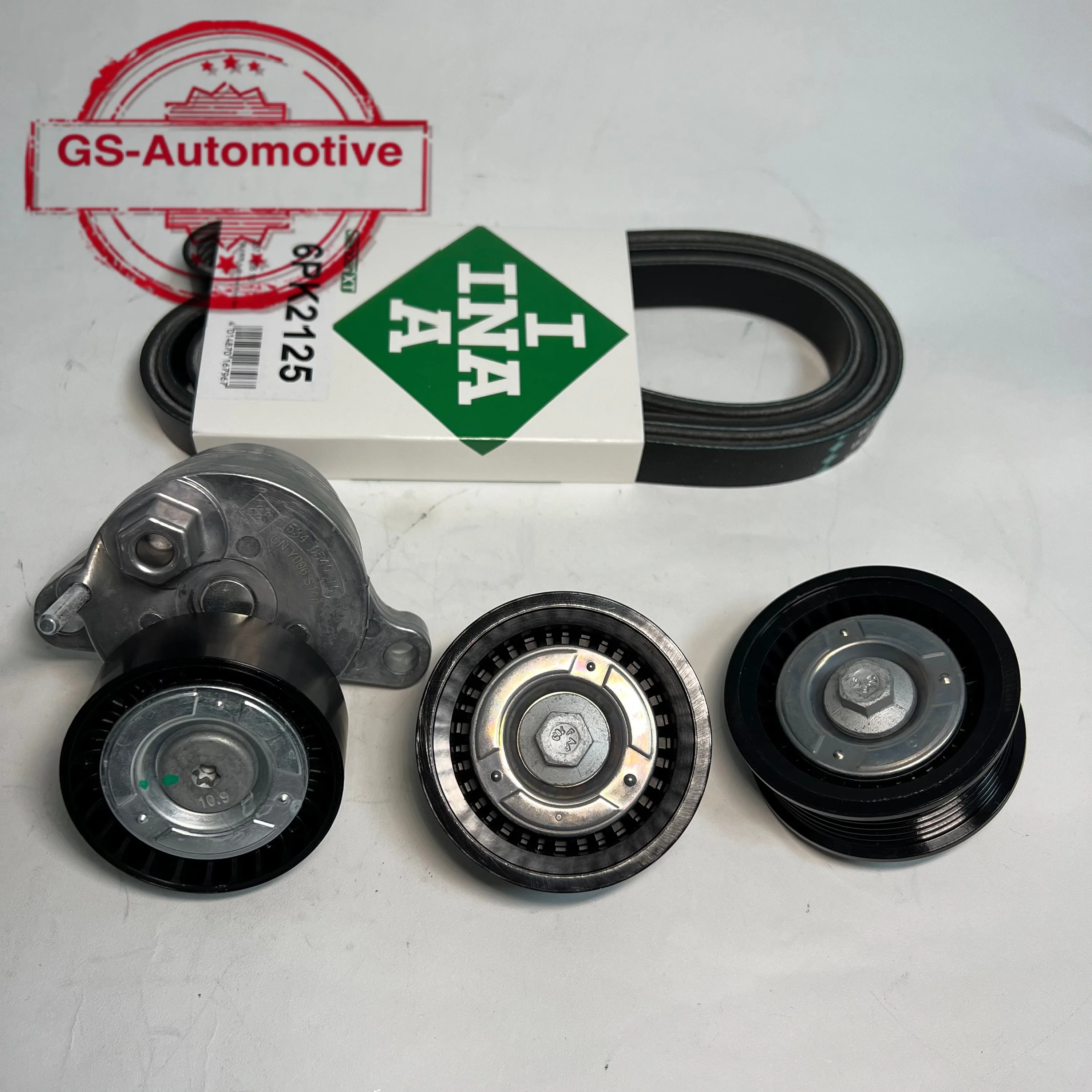 Pulley four piece set 2762000370 For Mercedes M276 W204 W205 S205 X218 W212 A238 S213 X166 C253 W166 C300 CLS400 E300 E400