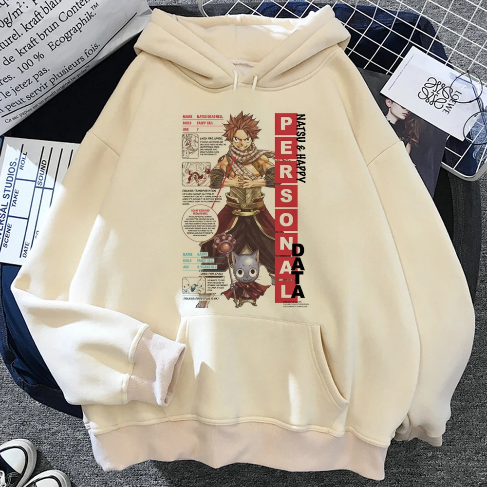 

Fairy Tail hoodies women harajuku funny tracksuit women aesthetic Hood