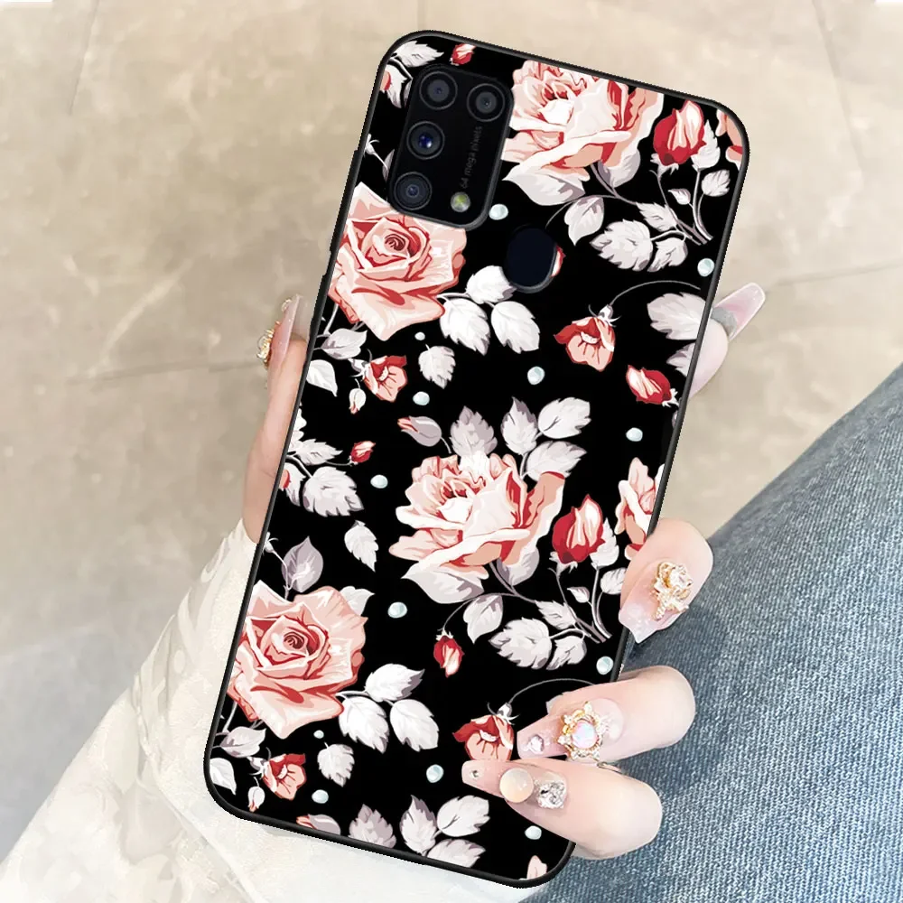 Stylish TPU Soft Silicone Phone Case - Cute Back Cover for Samsung Galaxy M Series