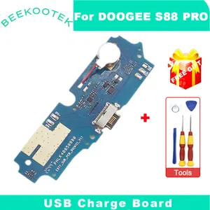 Новая Оригинальная USB-плата DOOGEE S88 Pro, зарядная Базовая плата с портом, с вибратором, ремонтные аксессуары для смартфона DOOGEE S88 Pro