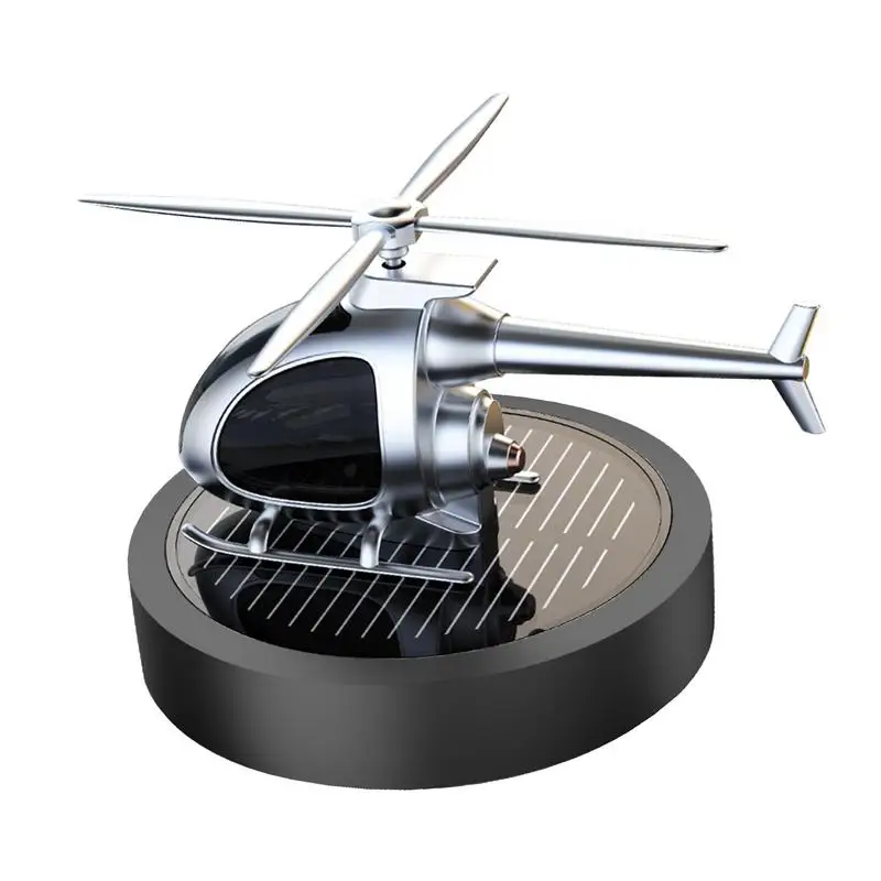 

Car Diffusers For Essential Oils Solar Car Air Freshener Al Alloy Car Fragrance Solar Airplane Model Fragrant Ornaments Auto