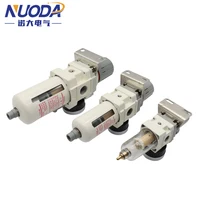 SMC ประเภท AW2000-02 AW3000-03 AW4000-04 คอมเพรสเซอร์ Air FILTER Controller แยกน้ํามันตัวกรอง PNEUMATIC Air PRESSURE Regulator 6