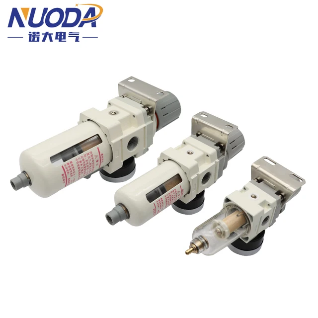 SMC ประเภท AW2000-02 AW3000-03 AW4000-04 คอมเพรสเซอร์ Air FILTER Controller แยกน้ํามันตัวกรอง PNEUMATIC Air PRESSURE Regulator 6