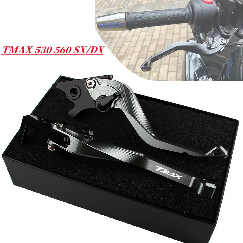 

Motorcycle Aluminum Clutch Brake Levers For YAMAHA TMAX 530 TMAX530 SX DX 2012-2019 TMAX 560 2020 2021 Tech Max 2022