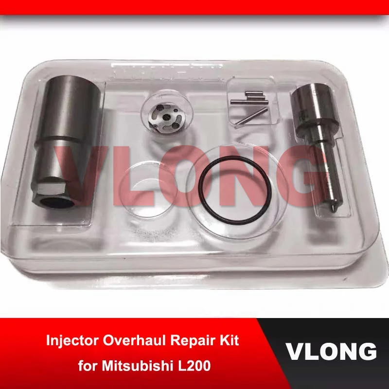 

New Common Rail Injector Overhaul Kit For Mitsubishi L200 4D56 Fuel Injektor Repair Parts 295050-0891 295050-0890 1465A367